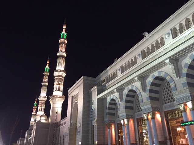 Masjid Nabawi at Isha Prayer time